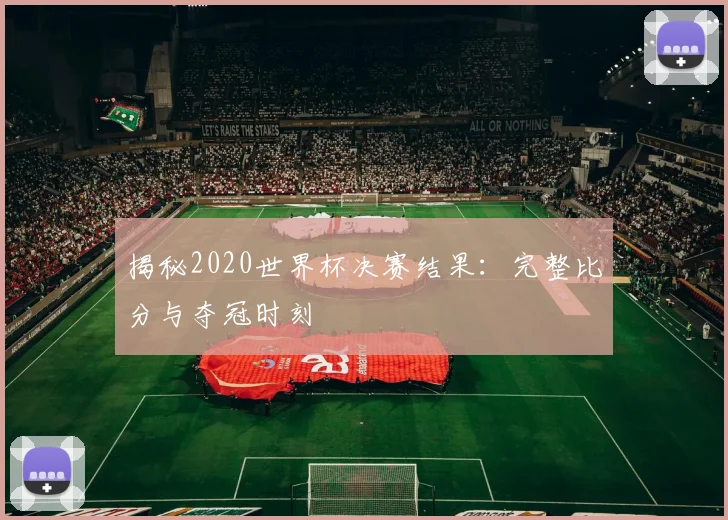 揭秘2020世界杯决赛结果：完整比分与夺冠时刻